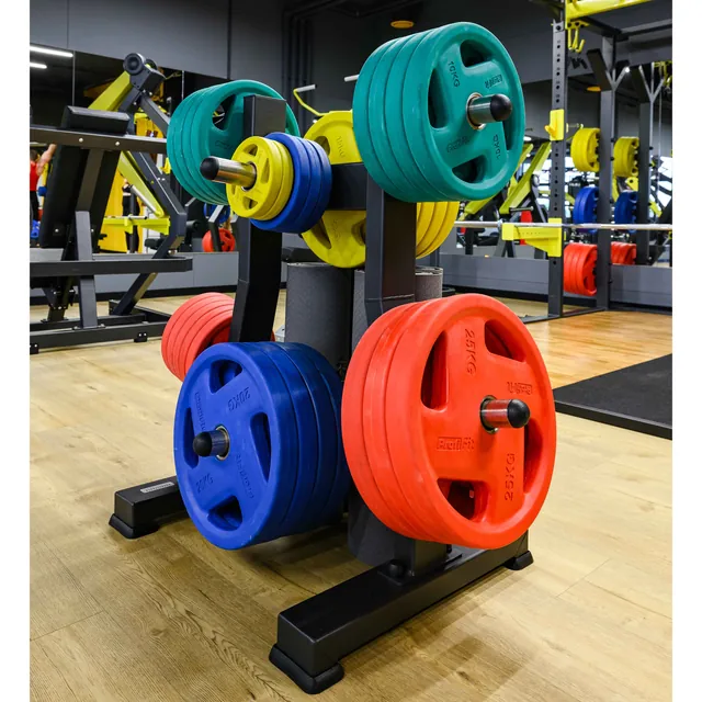 Диск обрезиненный (четыре хвата, цветной) D51 мм PROFI-FIT, фото 8