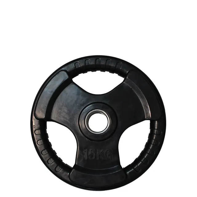 Диск обрезиненный (три хвата, черный) D51 мм PROFI-FIT, фото 3