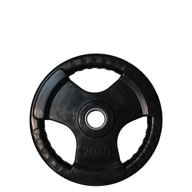 Диск обрезиненный (три хвата, черный) D51 мм PROFI-FIT, фото 4