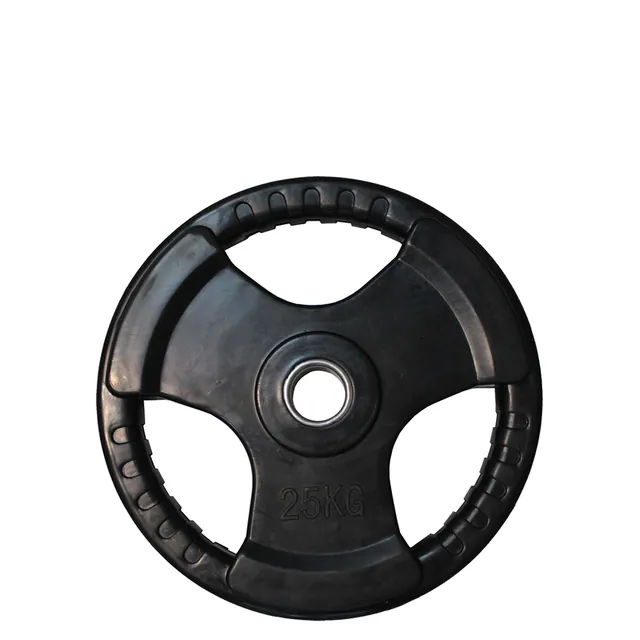 Диск обрезиненный (три хвата, черный) D51 мм PROFI-FIT, фото 5