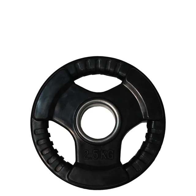 Диск обрезиненный (три хвата, черный) D51 мм PROFI-FIT, фото 7