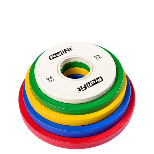 Диск профессиональный обрезиненный (цветной) D51 мм PROFI-FIT, фото 5
