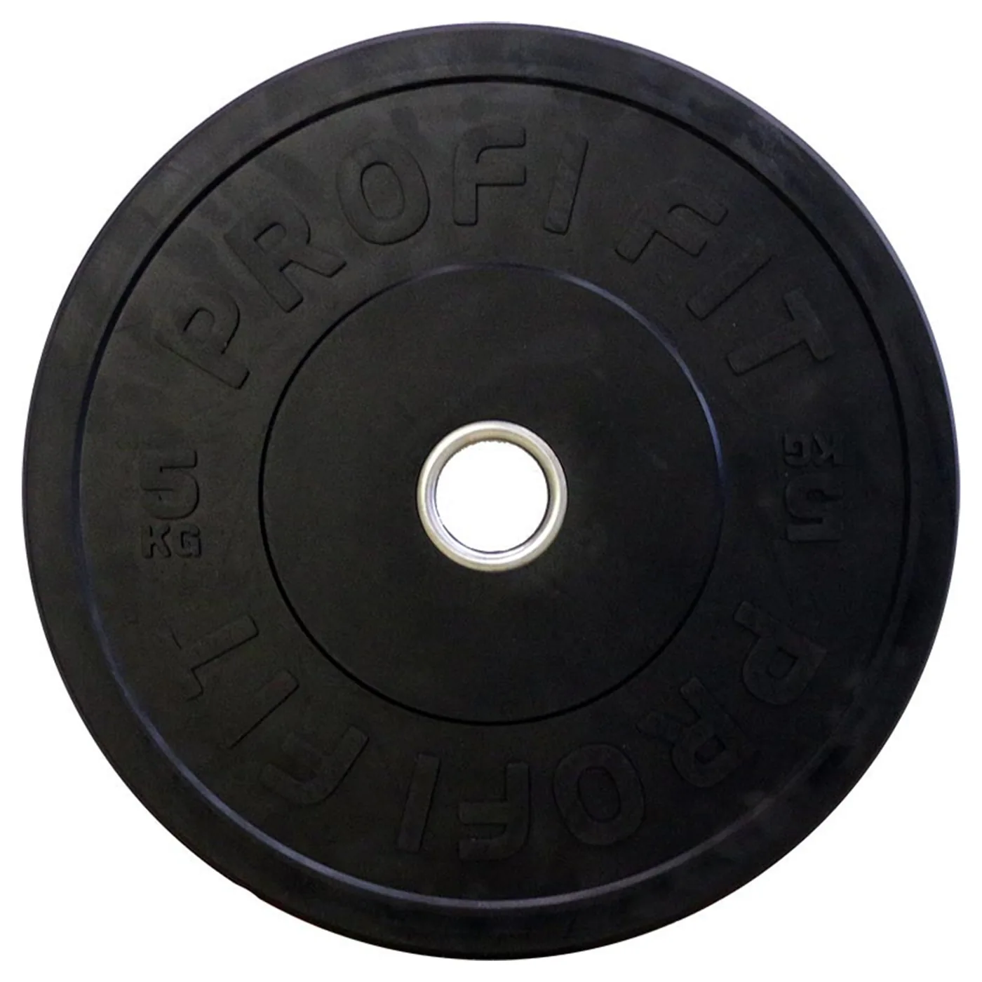 Диск для штанги каучуковый, черный D51 мм PROFI-FIT