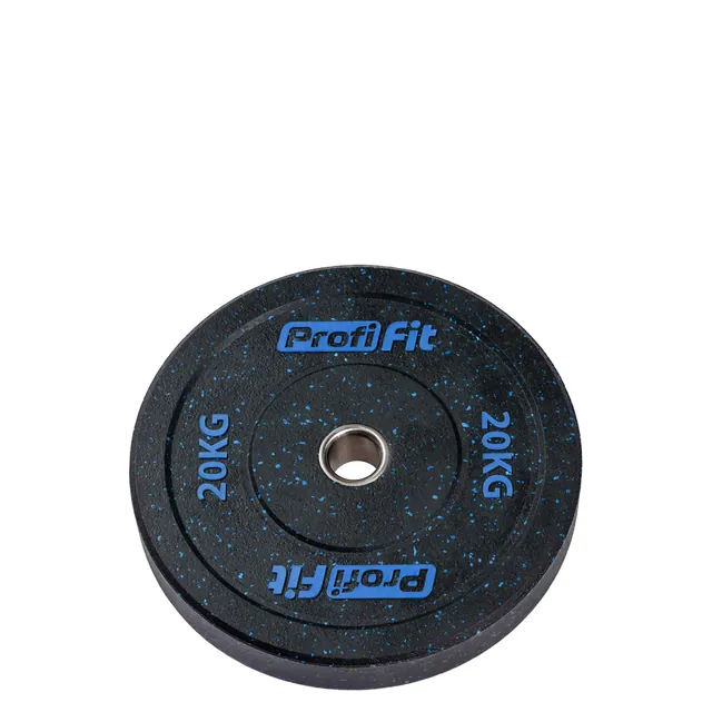Диск для штанги (резиновая крошка) D51 мм PROFI-FIT, фото 4