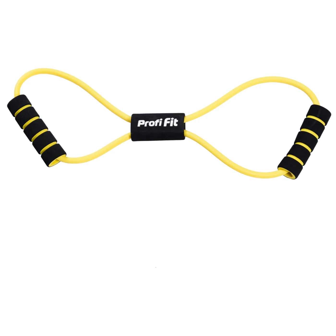 Эспандер трубчатый восьмерка (желтый, сопротивление 3,5 кг) PROFI-FIT