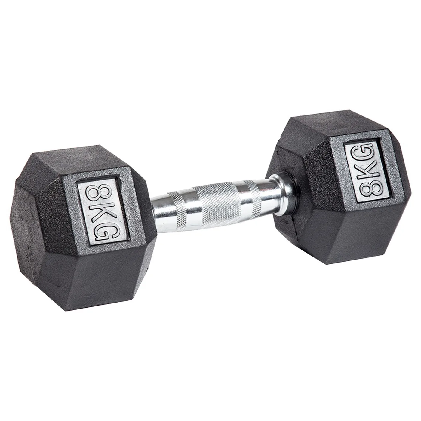 Гантель гексагональная обрезиненная PROFI-FIT