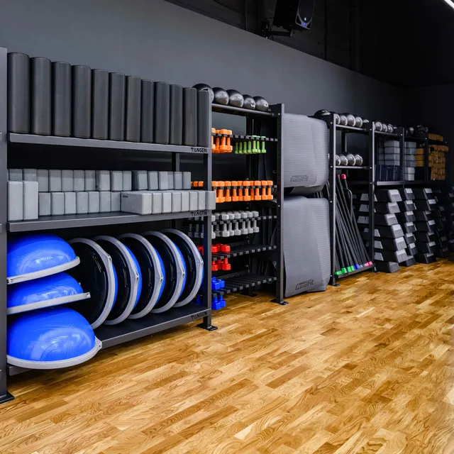 Гантель в виниловой оболочке, шестигранник PROFI-FIT, фото 5