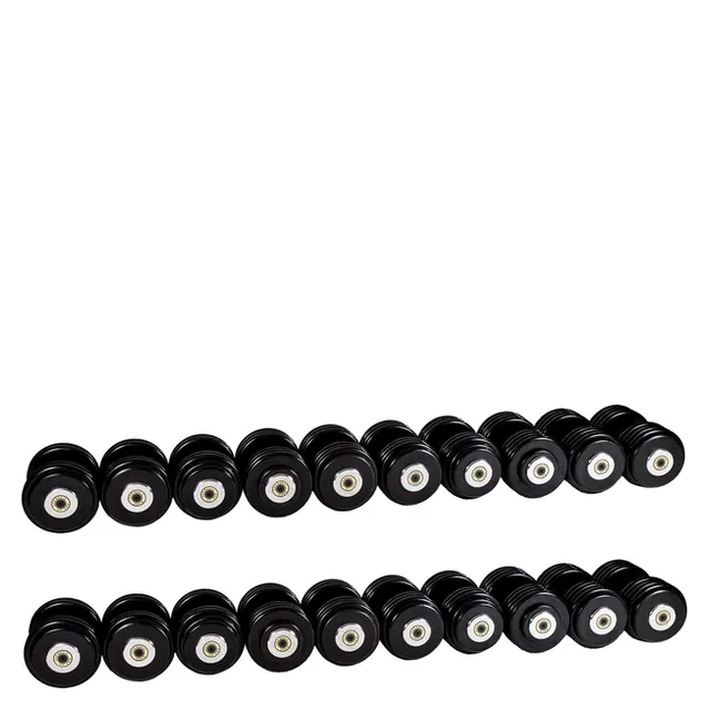 Гантельный ряд базовый (шаг 2,5 кг, 10 пар) PROFI-FIT 27,5-50 кг