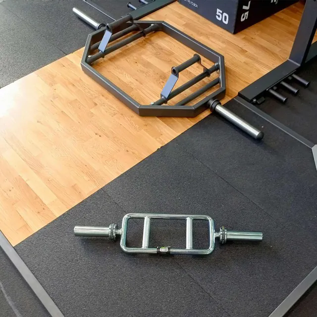 Гриф для штанги рамка (до 150 кг, замки-пружины) D50 мм PROFI-FIT, фото 5