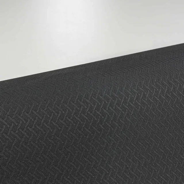 Коврик для йоги и фитнеса ПРОФ (угольно-черный) 5 мм PROFI-FIT, фото 4