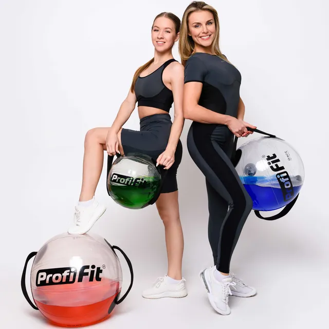 Мяч для функционального тренинга (водоналивной) PROFI-FIT, фото 8