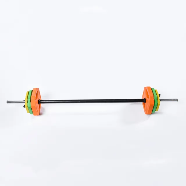 Штанга для аэробики и комплект дисков Прогресс (1,25-2,5-5 кг) PROFI-FIT, фото 2