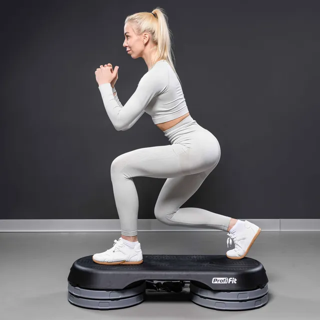 Степ-платформа с эспандерами PROFI-FIT, фото 5